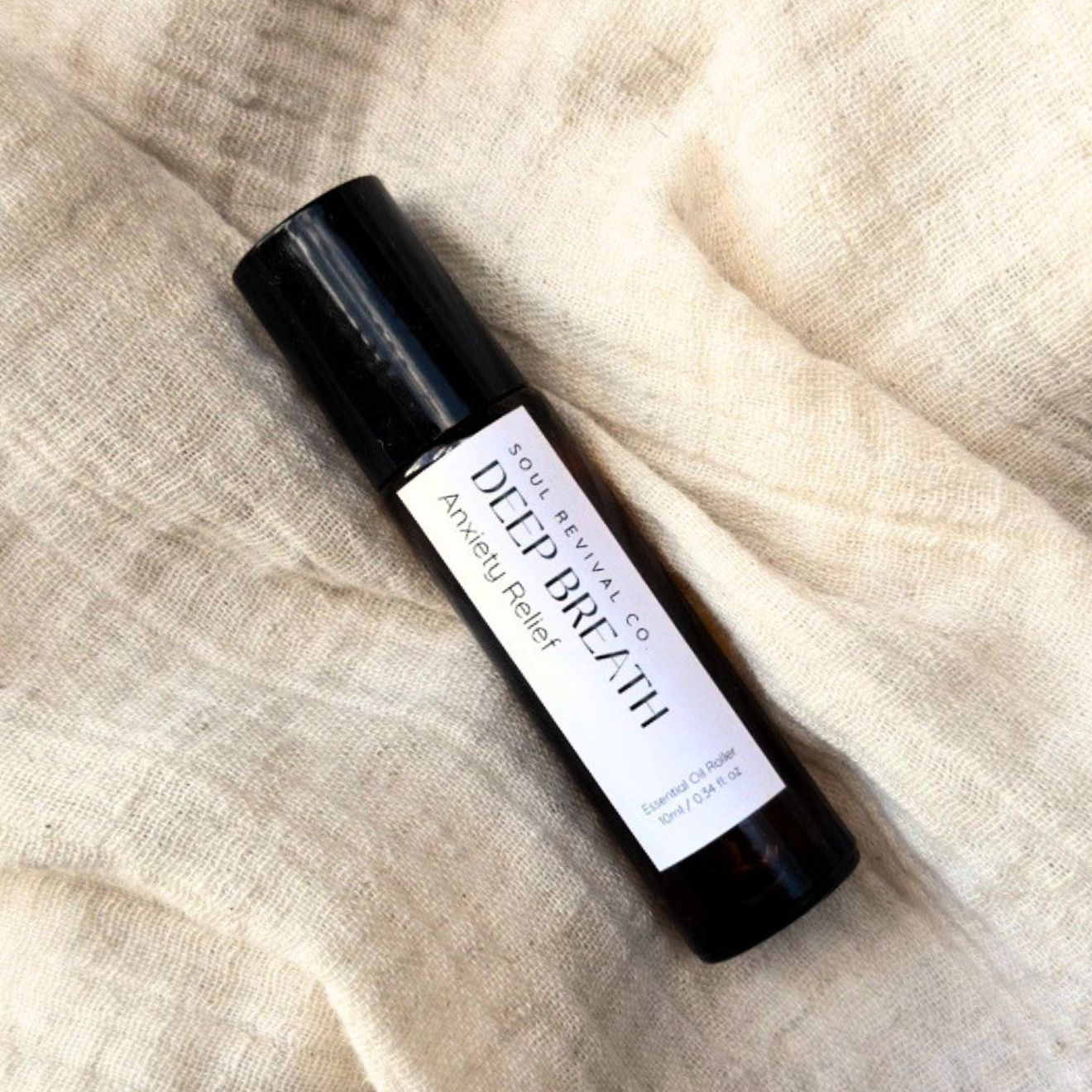 Essential Oil Roller - Deep Breath for Anxiety Relief