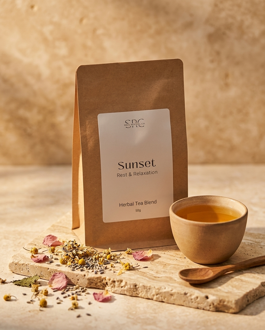 Herbal Tea Blend: Sunset for Rest & Relaxation