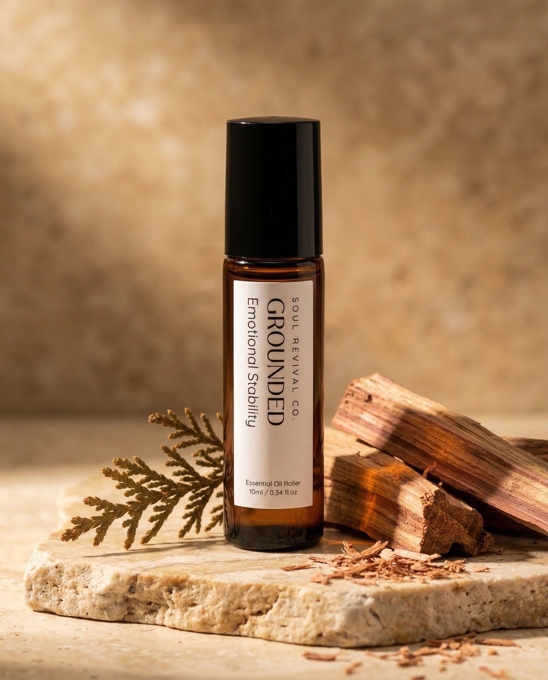 Essential Oil Roller: Grounded for Stability