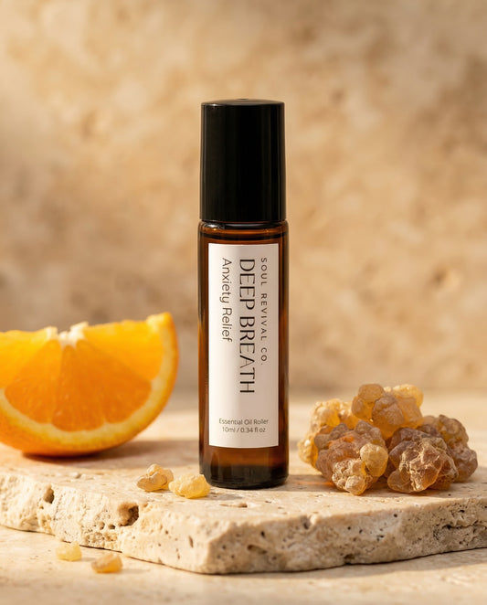 Essential Oil Roller - Deep Breath for Anxiety Relief