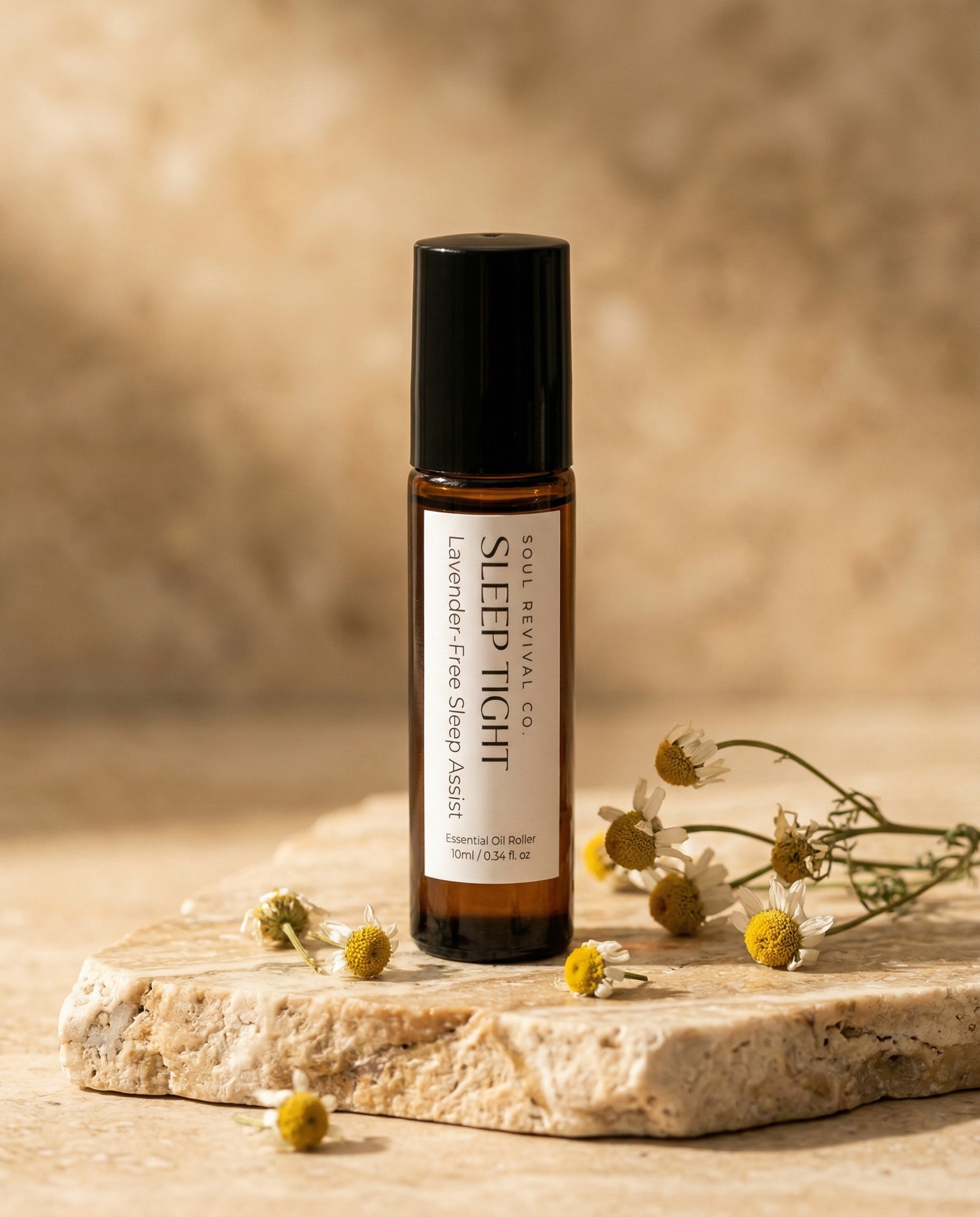 Essential Oil Roller: Sleep Tight for Sleep assist (Lavender-free)