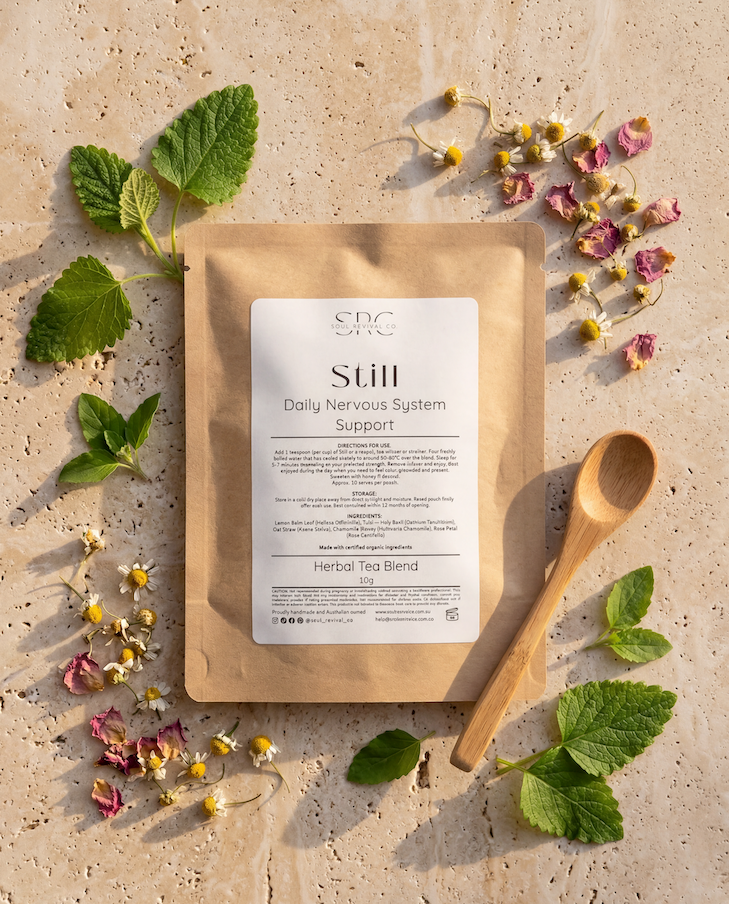 Herbal Tea Blend: Still for Daytime Nervous System Support